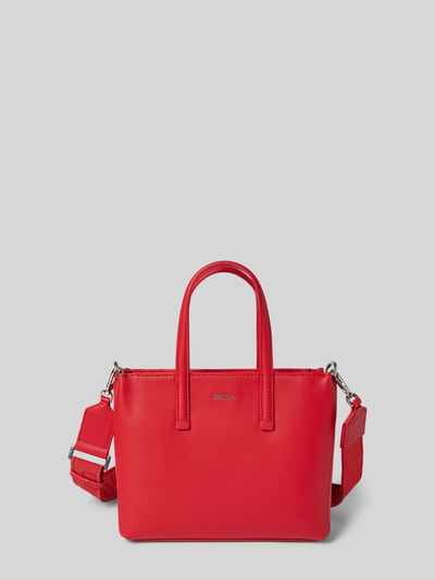 CK Calvin Klein Tote Bag mit Label-Applikation Modell 'CK MUST' Rot 2