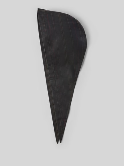 Barbour Mütze mit Bindeband aus reiner Baumwolle Oliv 1