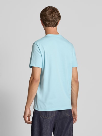 Calvin Klein Jeans T-Shirt mit Label-Print Hellblau 5