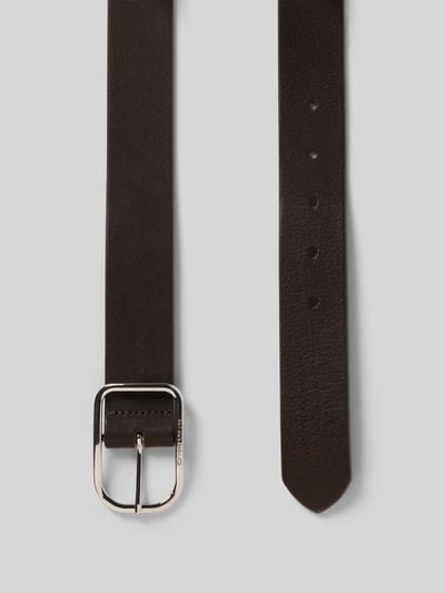 Tom Tailor Pasek ze skóry naturalnej model ‘HELEN’ Ciemnobrązowy 3