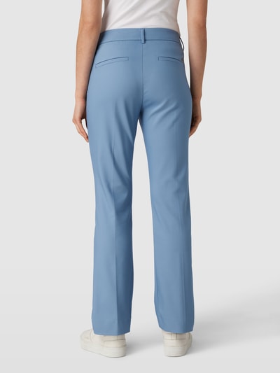 MOS MOSH Spodnie materiałowe z poszerzaną nogawką w jednolitym kolorze model ‘ELLEN NIGHT’ Szaroniebieski 5