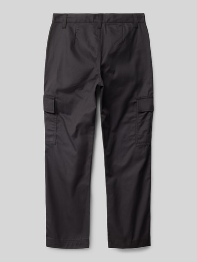 CHAMPION Regular Fit Cargohose mit Label-Patch Black 3