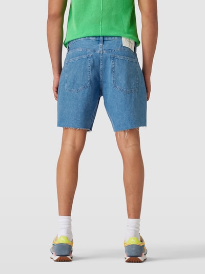 Calvin Klein Jeans Bermudas in Denim-Optik Jeansblau 5