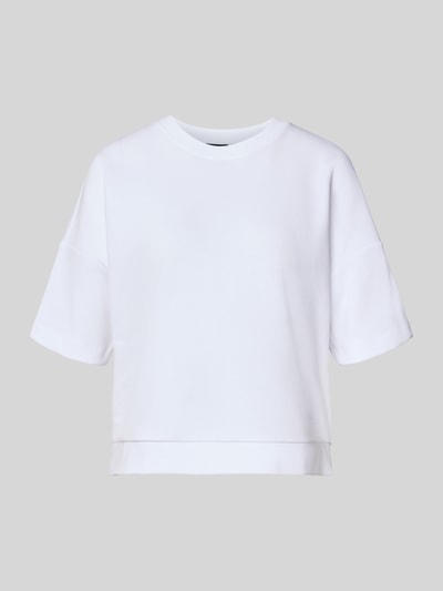 Produktfoto, Boxy Fit T-Shirt Modell 'Tilina' von JOOP!, damski t-shirt z mieszanki bawełny, pudełkowy krój, okrągły dekolt