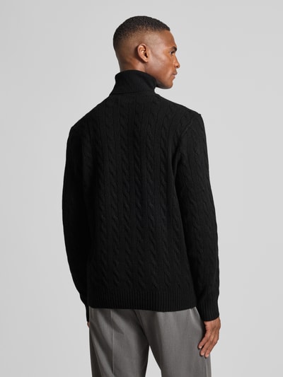 Polo Ralph Lauren Slim fit gebreide pullover van een mix van wol en kasjmier Zwart - 5