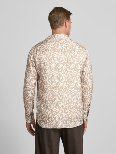 JOOP! COLLECTION Loose Fit Freizeithemd aus Viskose Modell 'Matty' Sand 5