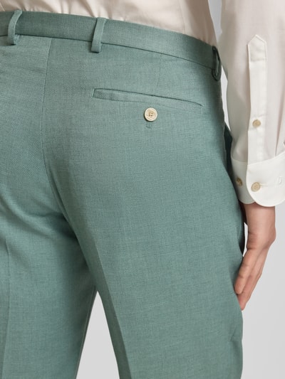 MCNEAL Regular fit pantalon met viscose Groen - 3