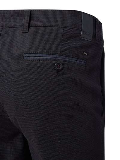 Brax Regular Fit Chino mit Stretch-Anteil  Marine Melange 2