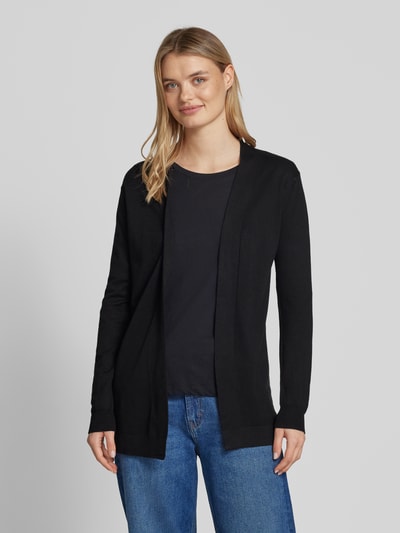 Soyaconcept Cardigan aus Viskose-Mix mit Schalkragen Modell 'DOLLIE' Black 4