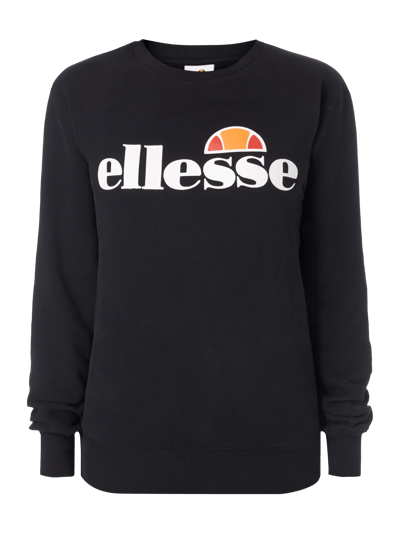 Ellesse Sweatshirt mit Logo-Print Dunkelgrau 1