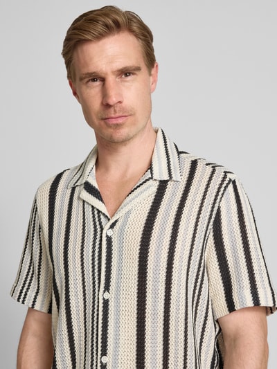 Drykorn Vrijetijdsoverhemd met knoopsluiting, model 'BIJAN' Donkerblauw - 3