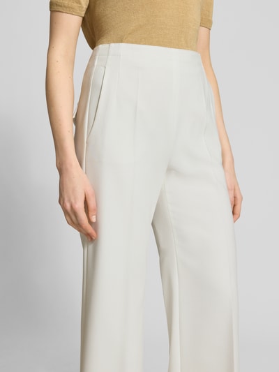 Windsor Spodnie materiałowe o kroju slim fit w kant Złamany biały 3