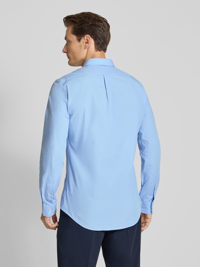 Polo Ralph Lauren Freizeithemd mit Knopfleiste Blau 5