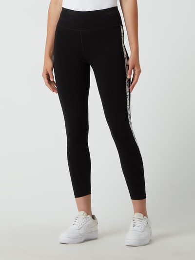 DKNY PERFORMANCE High Waist Sportleggings mit Animal-Print  Black 4