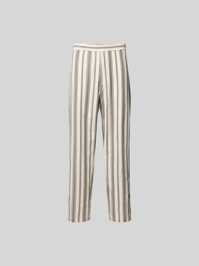 Officine Générale Stoffhose mit elastischem Bund Offwhite 2