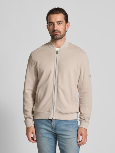 Marc O'Polo Regular Fit Strickjacke aus reiner Baumwolle Beige 4