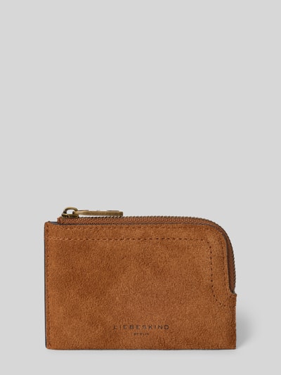 LIEBESKIND BERLIN Portemonnaie aus echtem Leder Modell 'Clarice' Cognac 1