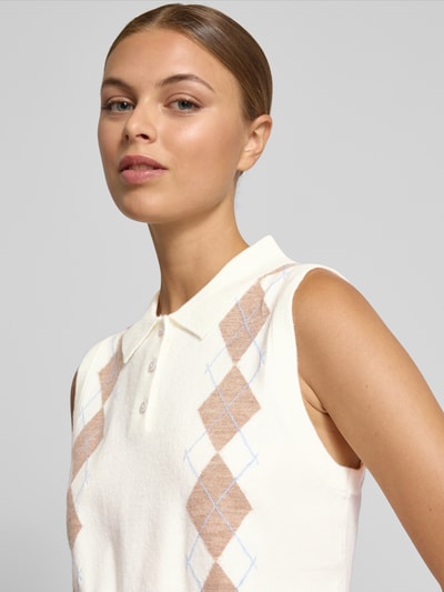 Mango Pullunder mit Woll-Anteil Modell 'BIMBU' Offwhite 3