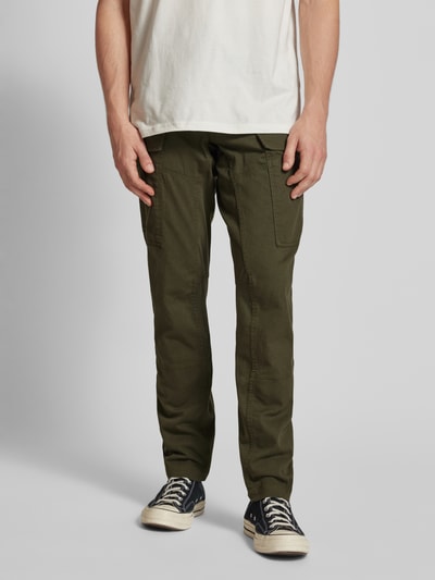 G-Star Raw Tapered Fit Cargohose mit Gürtelschlaufen Modell 'Rovic' Oliv 4