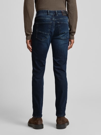 bugatti Jeans mit 5-Pocket-Design Marine 5