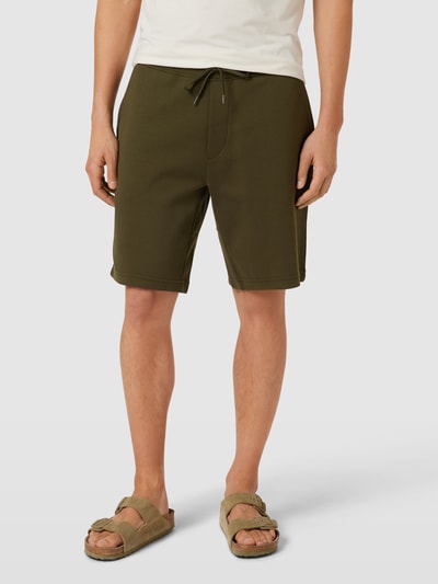 Polo Ralph Lauren Sweatshorts mit Label-Stitching Oliv 4