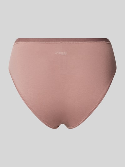 Sloggi Figi z elastycznym pasem model ‘GO DAILY COTTON’ Ziemisty brązowy 3