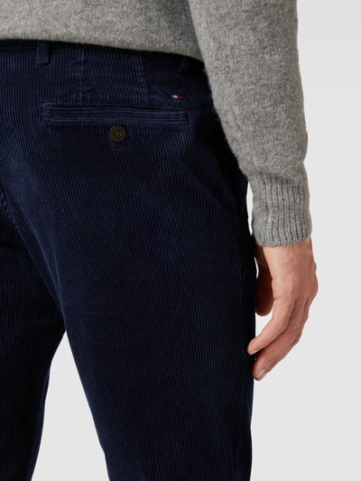 Tommy Hilfiger Pants Cordhose mit französischen Eingrifftaschen Modell 'DENTON' Marine 3