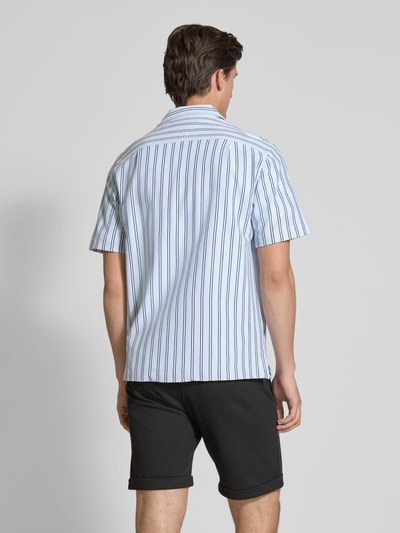 Tommy Hilfiger Regular fit vrijetijdsoverhemd met strepen Lichtblauw - 5