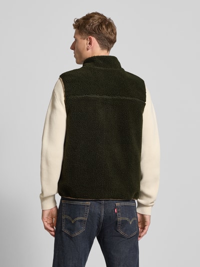 Levi's® Weste mit Reißverschluss Modell 'JOONIE' Dunkelgruen 5