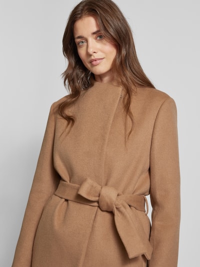 Calvin Klein Womenswear Mantel mit Taillengürtel Camel 3