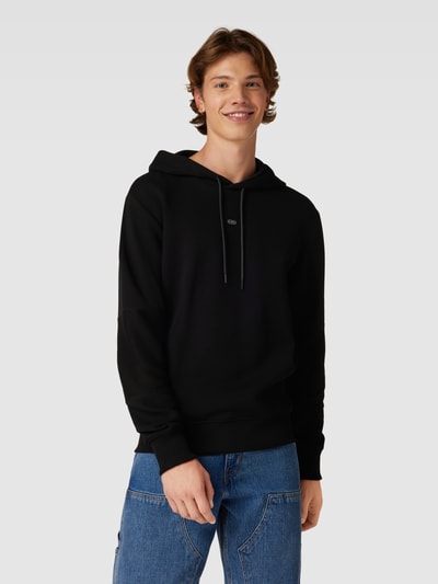 G-Star Raw Hoodie mit Logo-Stitching Modell 'Moto' Black 4