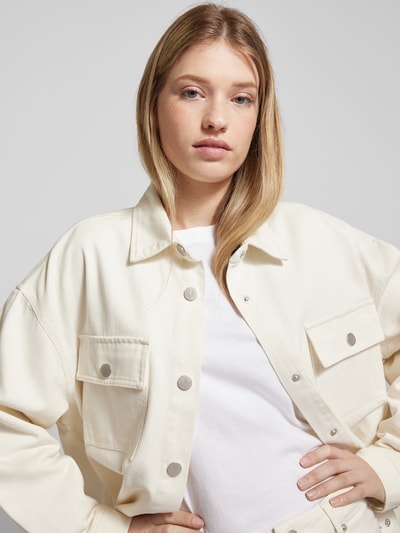 Alessa&Anna Winter X P&C* Hemdjacke mit Umlegekragen - Alessa & Anna Winter X P&C* Offwhite 3