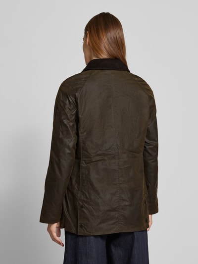 Barbour Shaped Fit Wachsjacke aus reiner Baumwolle Modell 'CLASSIC BEADNELL' Oliv 5
