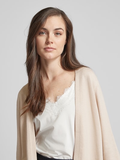 s.Oliver BLACK LABEL Cardigan mit offener Vorderseite Sand 3