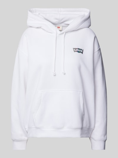 Levi's® Hoodie mit Label-Print Weiss 2