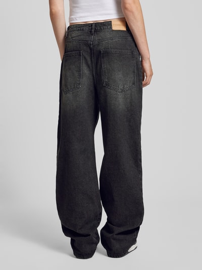 Review Essentials baggy jeans  Zwart - 5