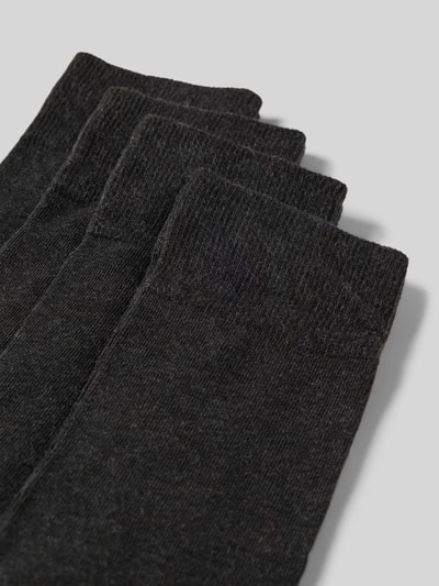 BOSS Sokken van katoenmix in een set van 4 paar Antraciet - 2