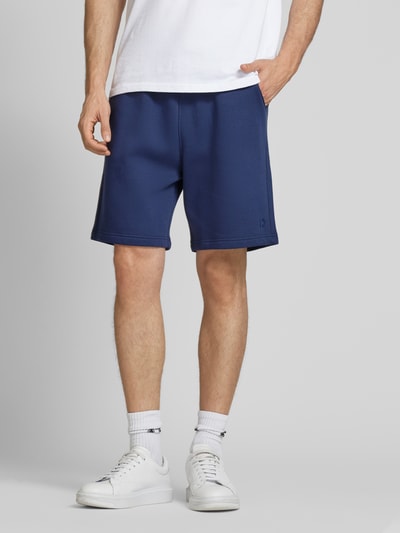 Tom Tailor Denim Relaxed Fit Sweatshorts aus Baumwoll-Mix im Jogger Style Dunkelblau 4