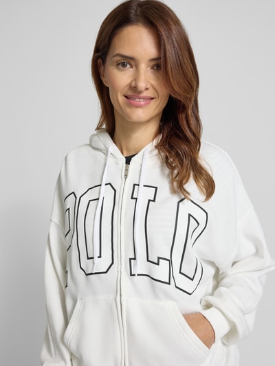 Polo Ralph Lauren Oversized Sweatjacke mit Reißverschluss Offwhite 3