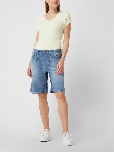 Daydream Jeansbermudas mit Stretch-Anteil Modell 'Slouchy' Blau 1