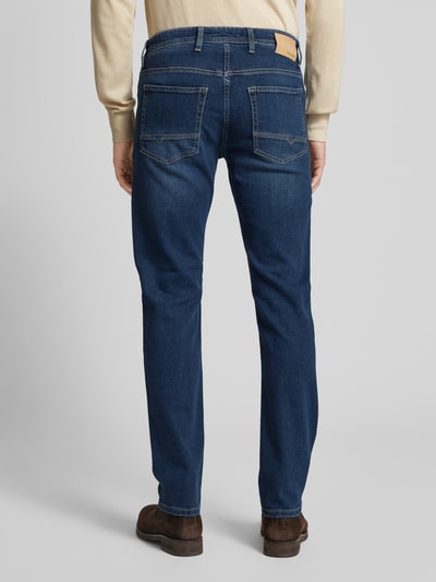 MAC Straight Fit Jeans im 5-Pocket-Design Modell 'Arne' Blau 5