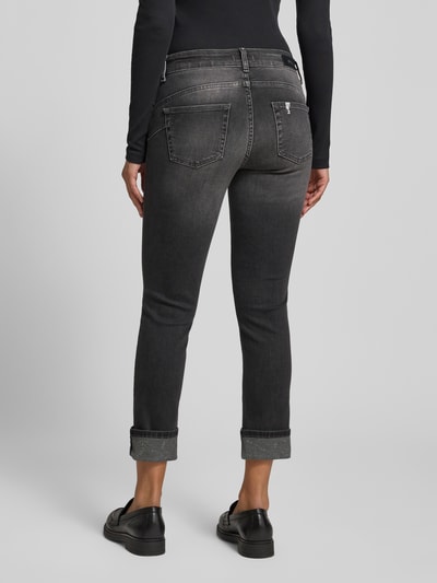 Liu Jo White Skinny Fit Jeans im 5-Pocket-Design Modell 'MONROE' Black 5