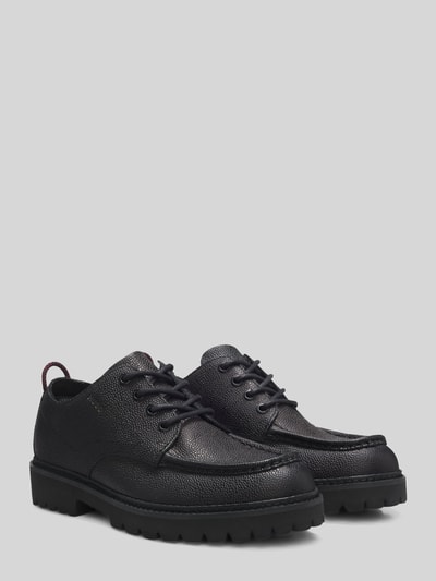 HUGO Schnürschuhe aus echtem Rindsleder Modell 'Draven_derb_sglt' Black 2