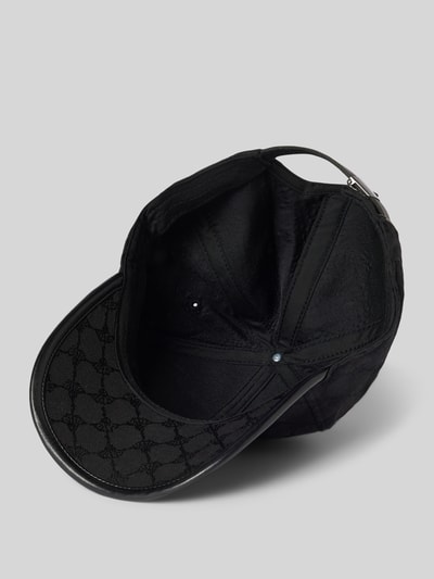 JOOP! Collection Czapka z daszkiem i detalem z logo model ‘Favio’ Czarny 2