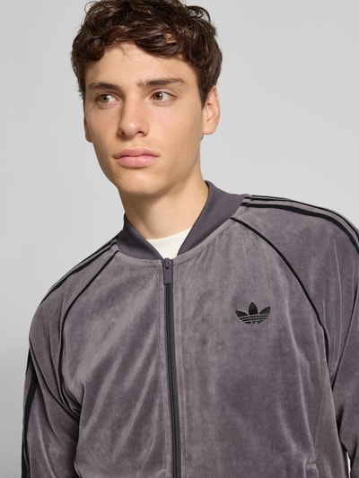 adidas Originals Sweatjacke mit Reißverschluss Anthrazit 3