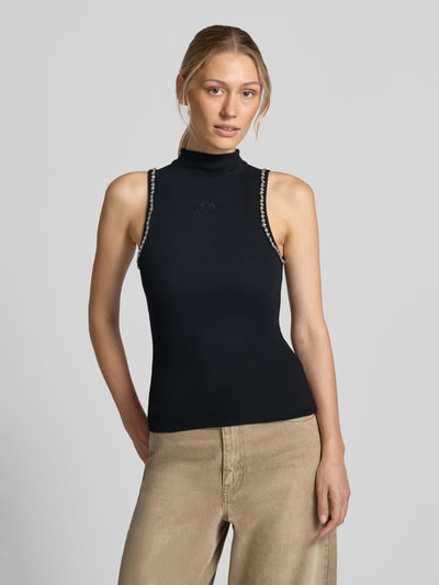 Cph Muse Slim Fit Top aus Baumwoll-Mix Black 4
