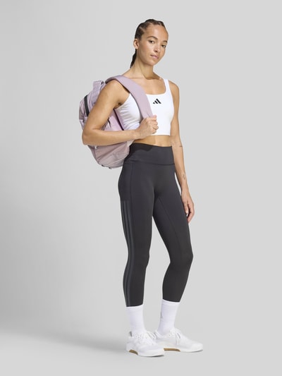 adidas Training Slim Fit sport-legging met logoprint model 'OPT 3S 7/8 L' Zwart - 5