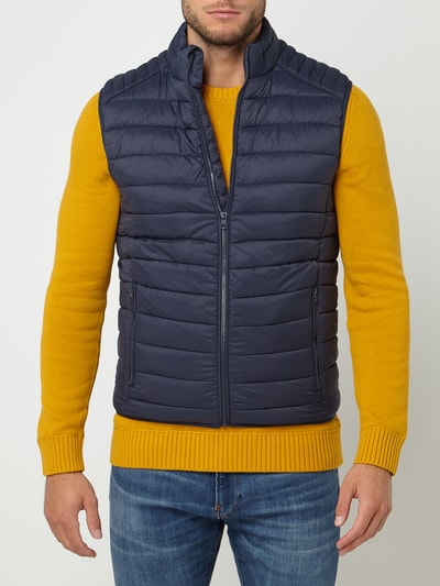 Montego Bodywarmer met opstaande kraag Marineblauw - 4