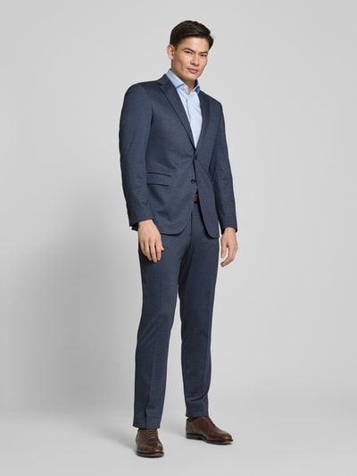 OLYMP Level Five Slim Fit Businesshemd mit 1/2-Arm Modell 'NEW YORK' Bleu 1