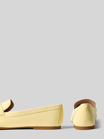 Lauren Ralph Lauren Loafersy z naturalnej skóry bydlęcej Jasnożółty 2